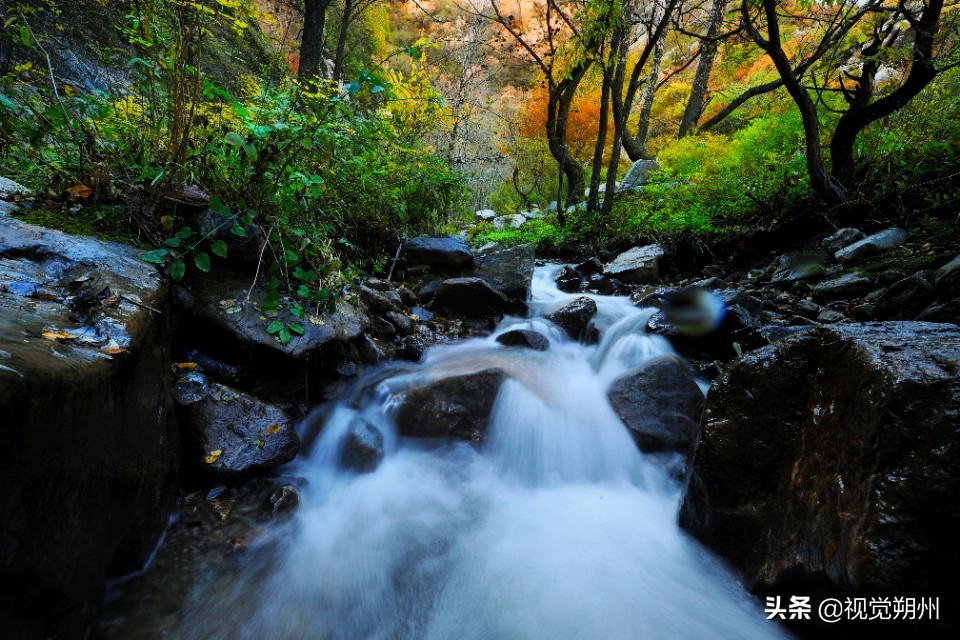 山阴，自然风光蝴蝶谷
