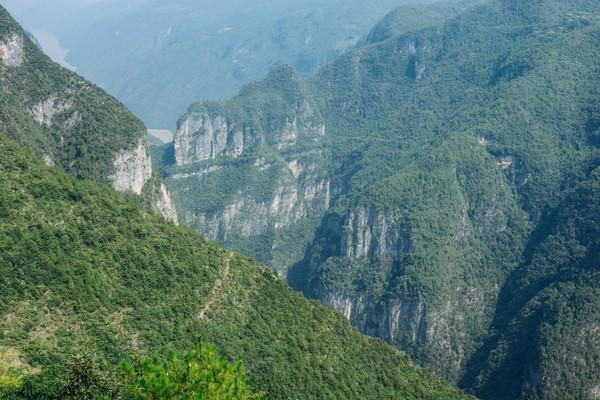 巫山小三峡之巅,巫山长江第一峡