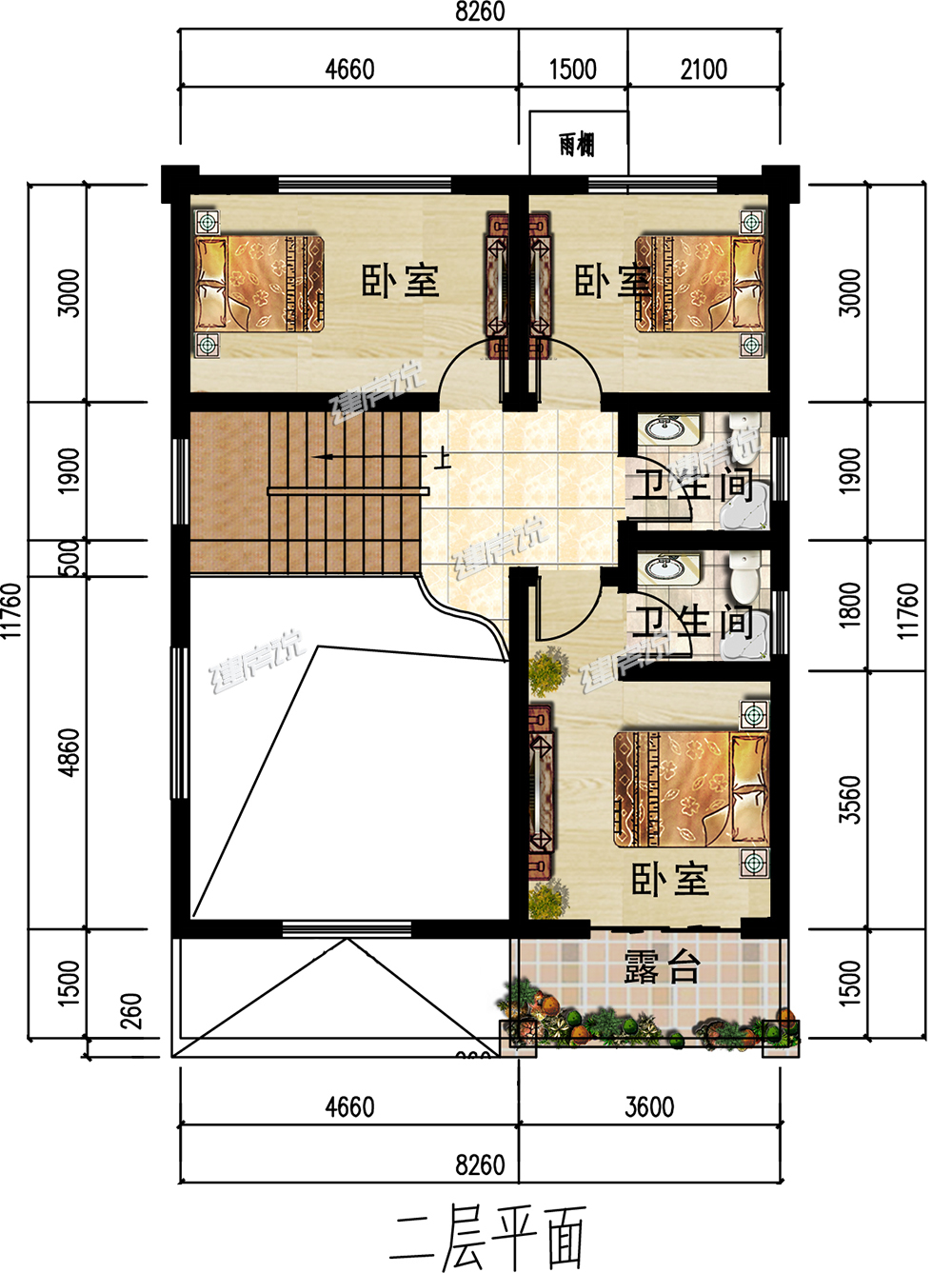 18万农村自建房二层,最合理的农村自建房设计图
