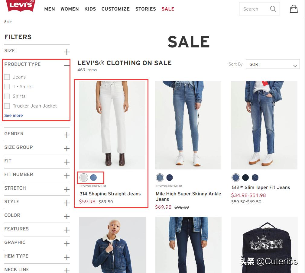 levis官网正品专卖店直播,levis专柜下架的货去哪里找