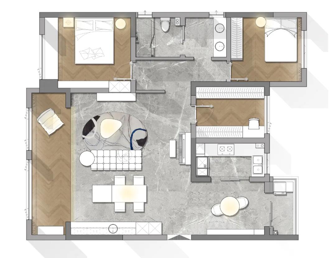 不同半包价格能装出什么样的家？拿了14套案例给你们参考，收藏吧