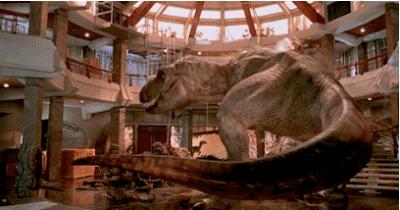 当“恐龙”和人同台竞技，你猜谁会赢？