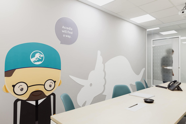 卡通乐园保加利亚软件公司Accedia索非亚办公设计欣赏