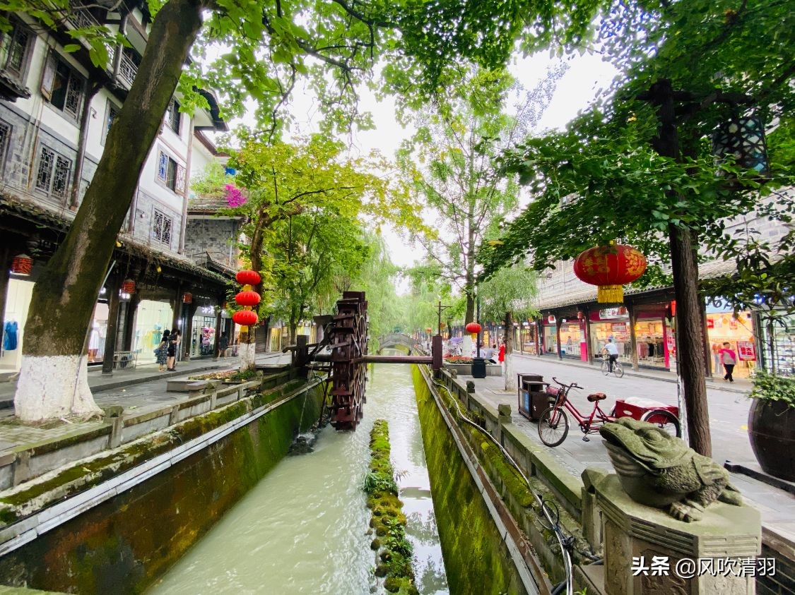 郫都和温江龙泉驿哪个更好,四川成都温江风景