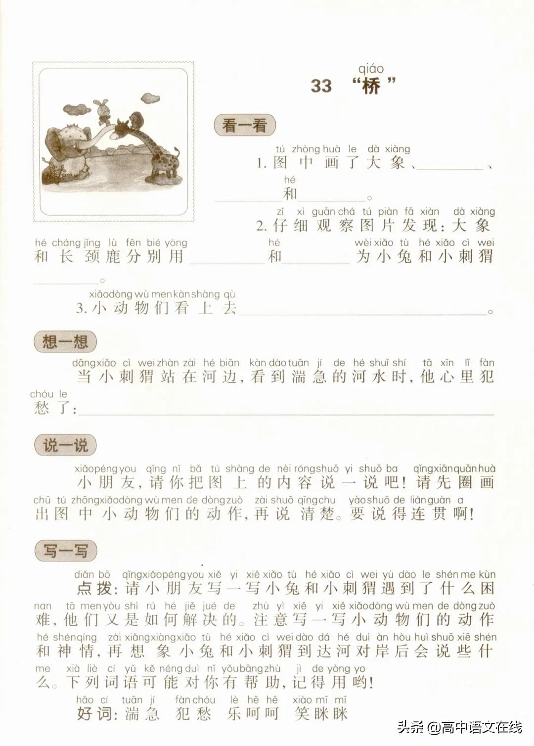 小学必考看图写话最全万能公式,看图写话作文评语模板