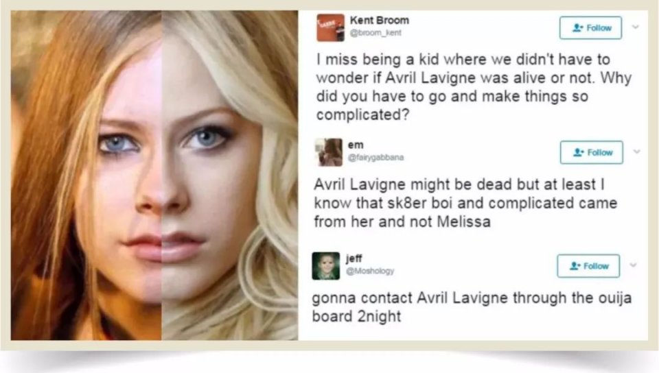 艾薇儿到底是不是替身 (艾薇儿替身阴谋真相)