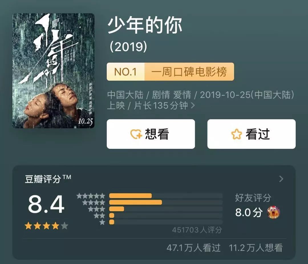 周冬雨少年的你演技混剪,少年的你周冬雨真剪头吗