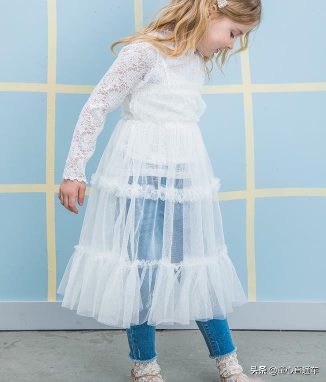 韩系童装女宝裙子,韩范儿童春季裙子
