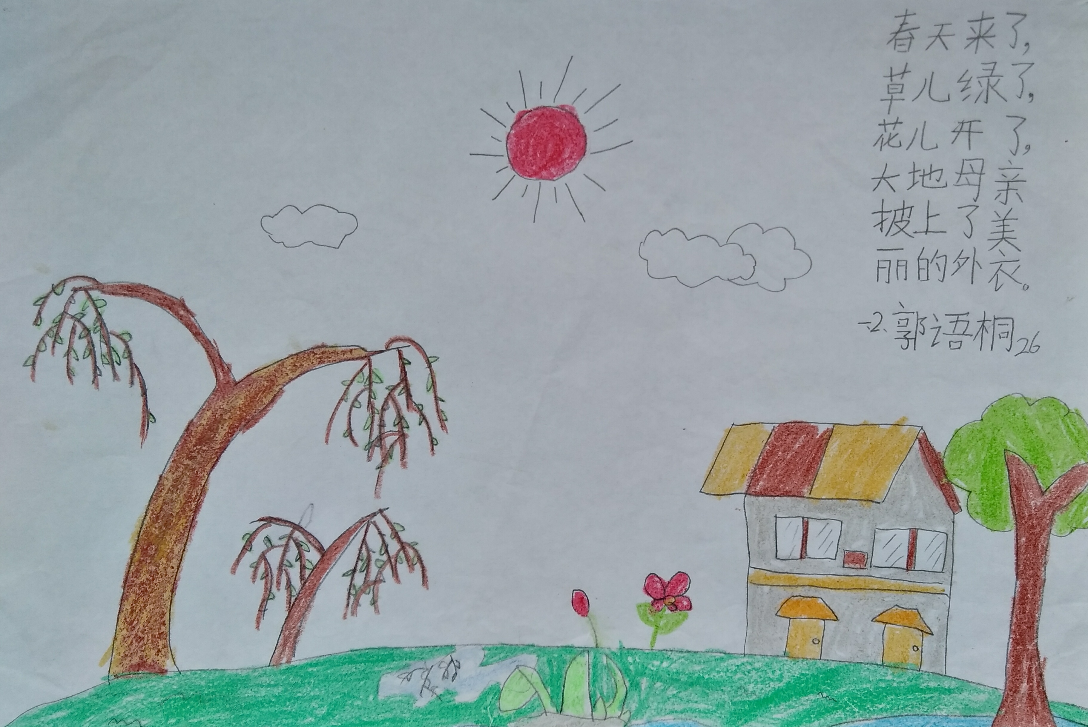 童真童趣儿童画,儿童画画展作品