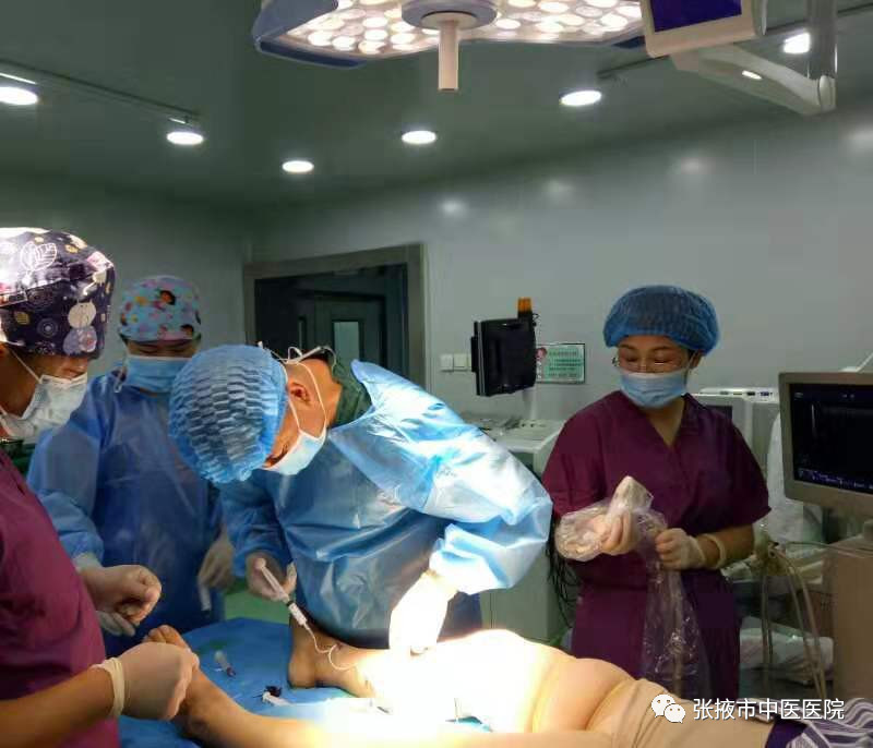 聚桂醇治疗静脉曲张护理操作,张掖市医院下肢静脉曲张微创手术