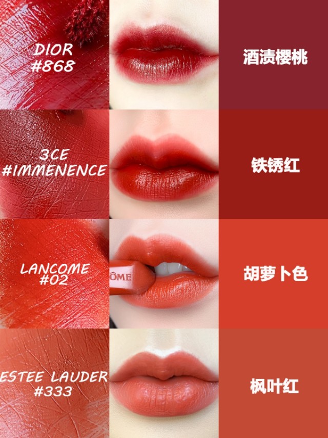 新年开运口红效果图,2020新年开运必买口红大盘点