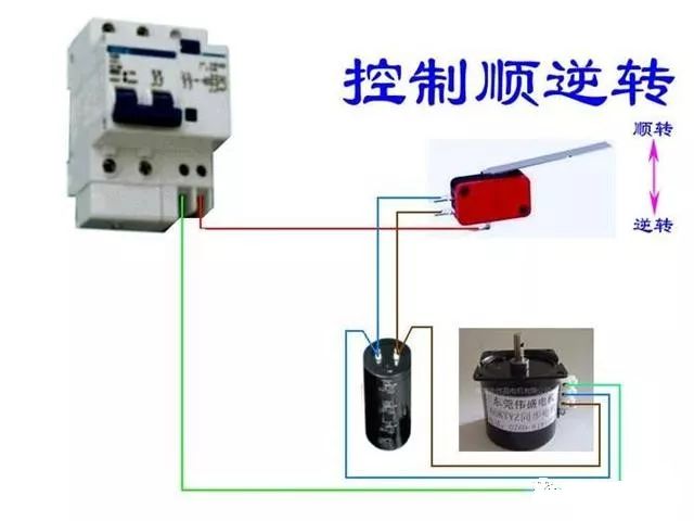 费控电表外置断路器接线图,脱扣断路器接线图带三相电表