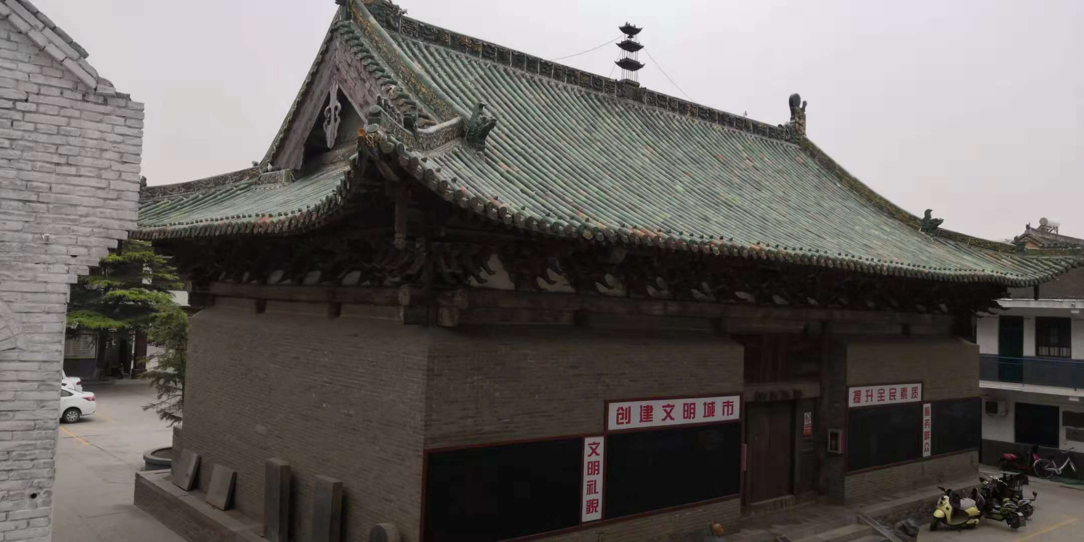 千年古寺焕发勃勃生机,千年古寺重现光彩