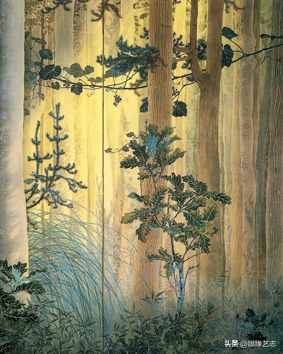 日本100幅中国古代绘画,日本花鸟绘画欣赏