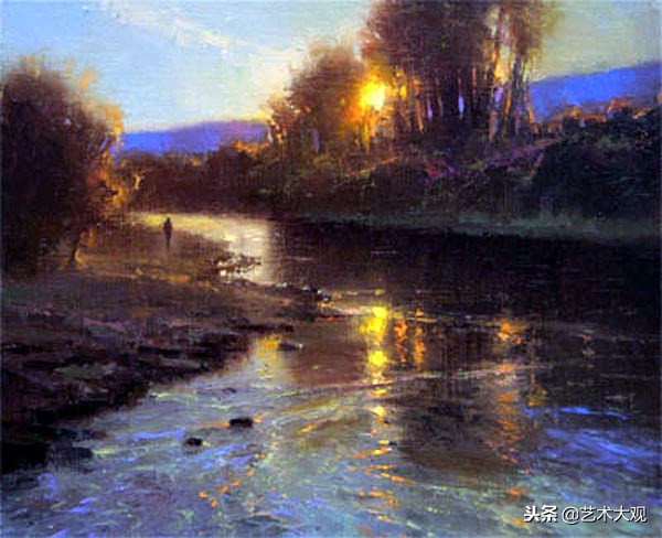 光线营造出的风景,光线感强烈的风景画