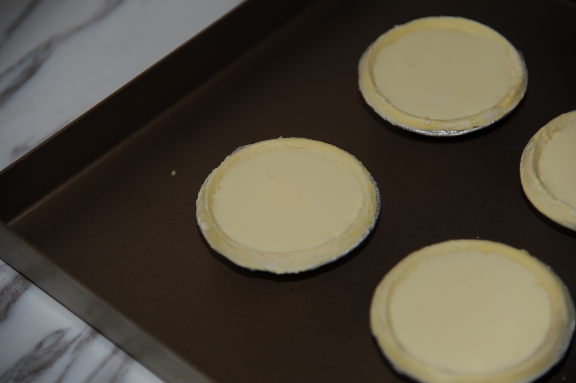 ​孩子爱吃蛋挞，自己在家也能做，经济实惠，比买的好吃