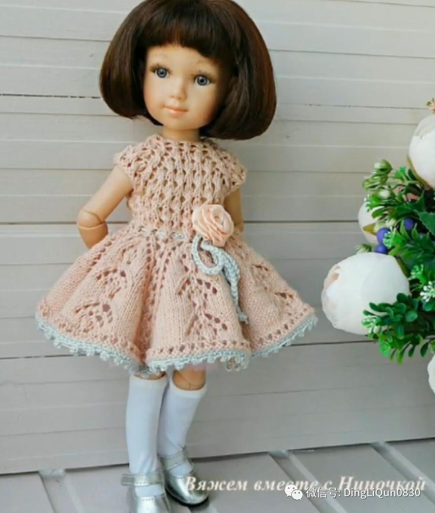 儿童毛衣针织连衣裙,拼接羊毛针织毛衣连衣裙