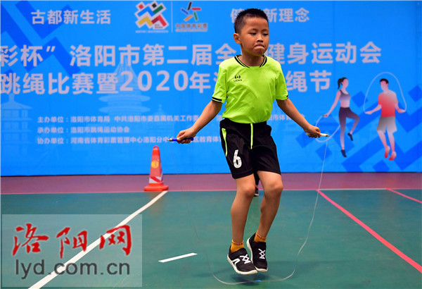 洛阳青少年跳绳比赛,运动会跳绳比赛小学生
