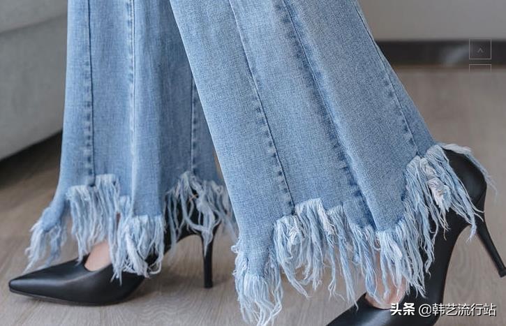 韩国牛仔裤的极致魅力 (韩国流行牛仔裤)