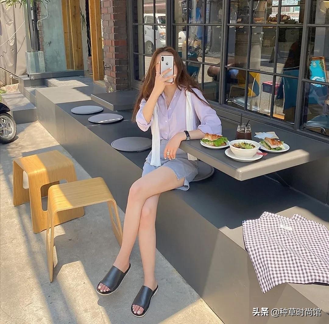 圆头羊皮凉鞋真皮凉鞋今夏最洋气,今夏最值得入手的4双网红凉鞋