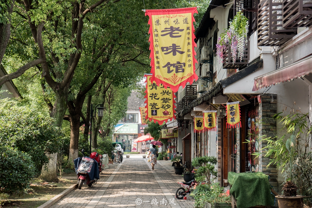 苏州乾隆下江南的地方,木渎古镇乾隆六下江南之地