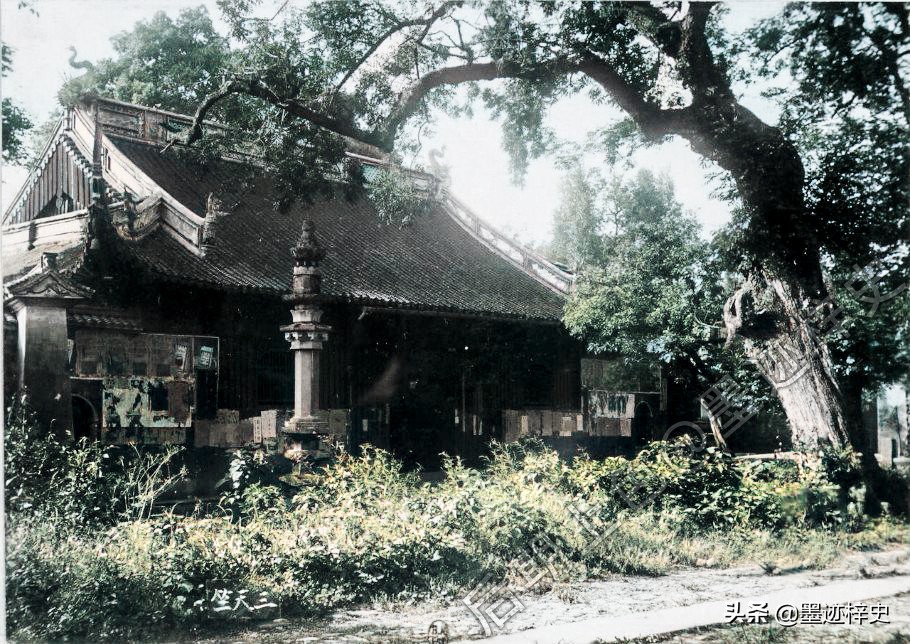 杭州林云禅寺,杭州灵隐寺景区老照片