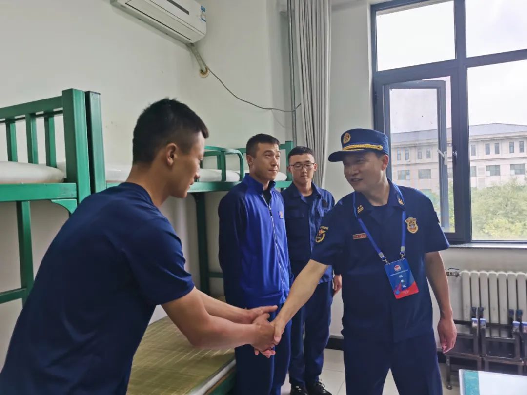 消防业务技能比武竞赛项目,消防火焰蓝杯比武竞赛勇夺第一