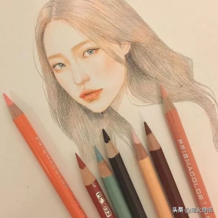 韩国高颜值小姐姐学了6年的绘画，却治愈了全网18万粉丝