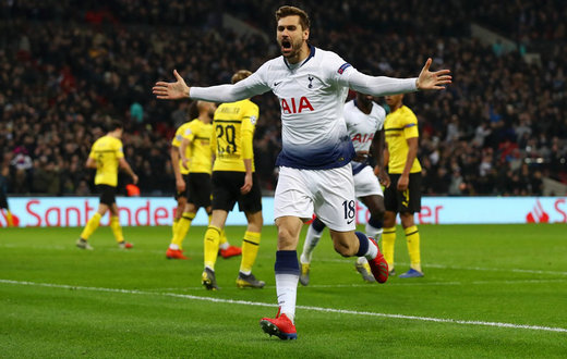 多特蒙德0-1热刺,18-19热刺欧冠vs多特蒙德