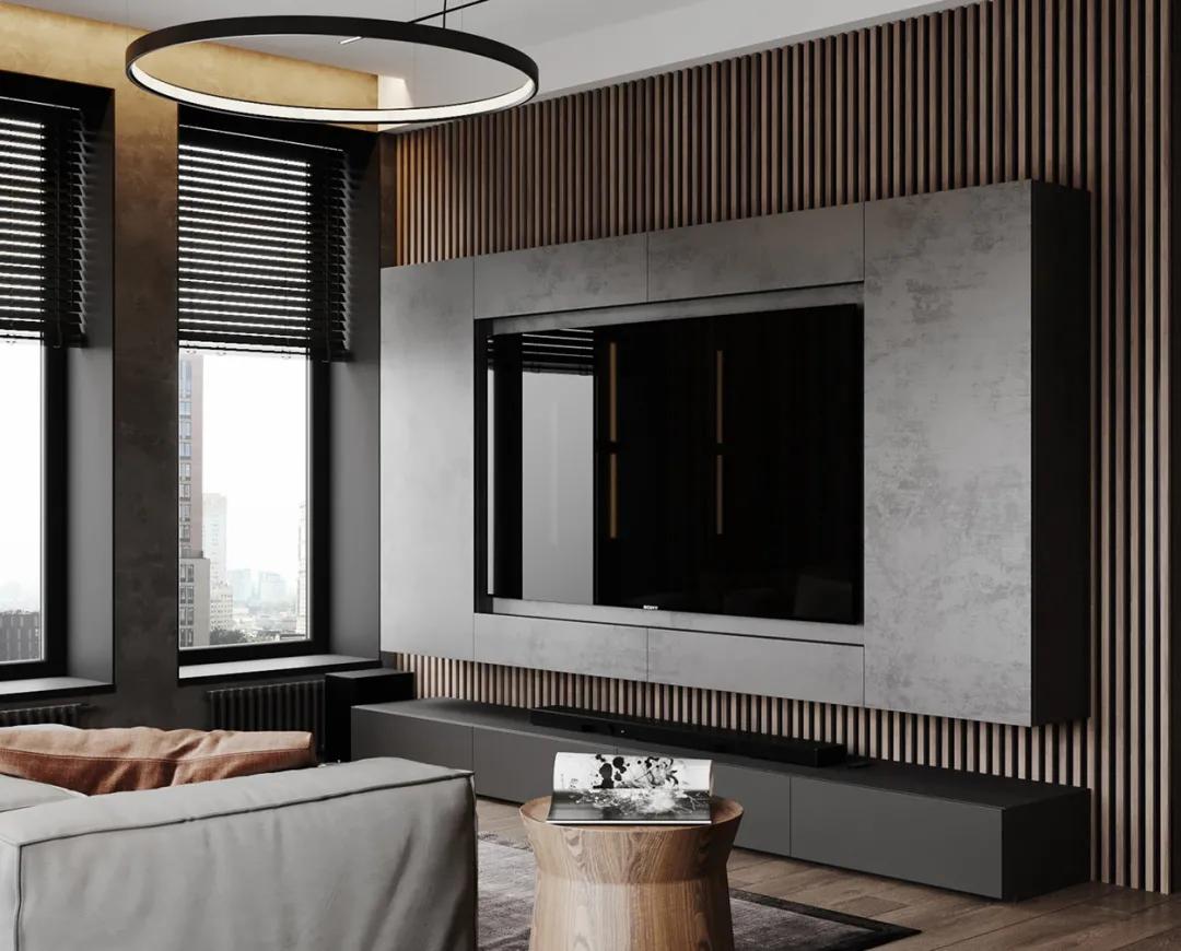 100款实用性电视背景墙,电视背景墙20款壁画