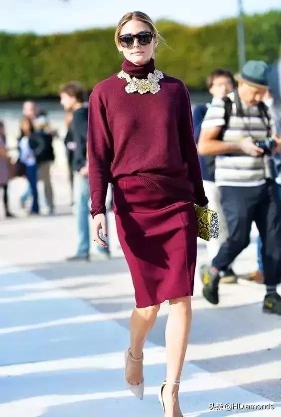 适合女生戴的毛衣链,毛衣链高级感叠戴