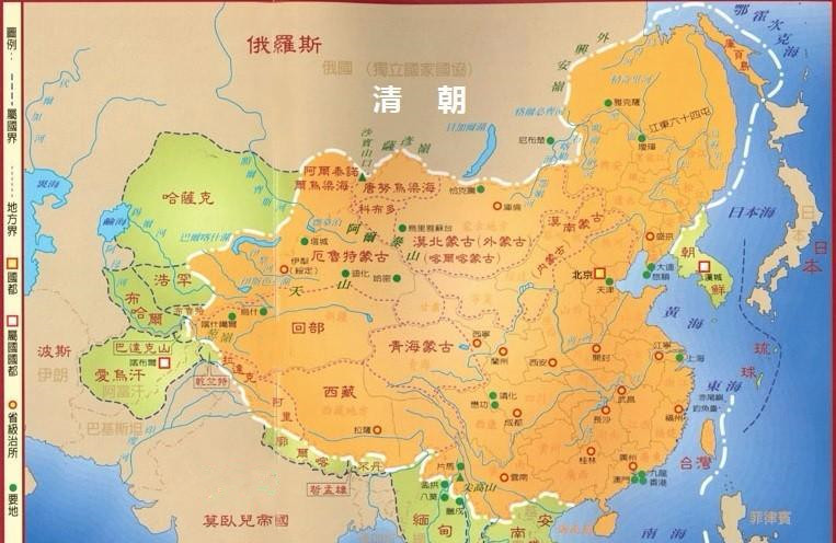各个国家画的中国古代地图,中国历史最值得画的地图