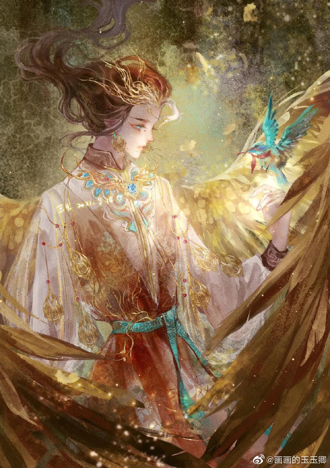 茶文化的系列插画,国风茶文化插画