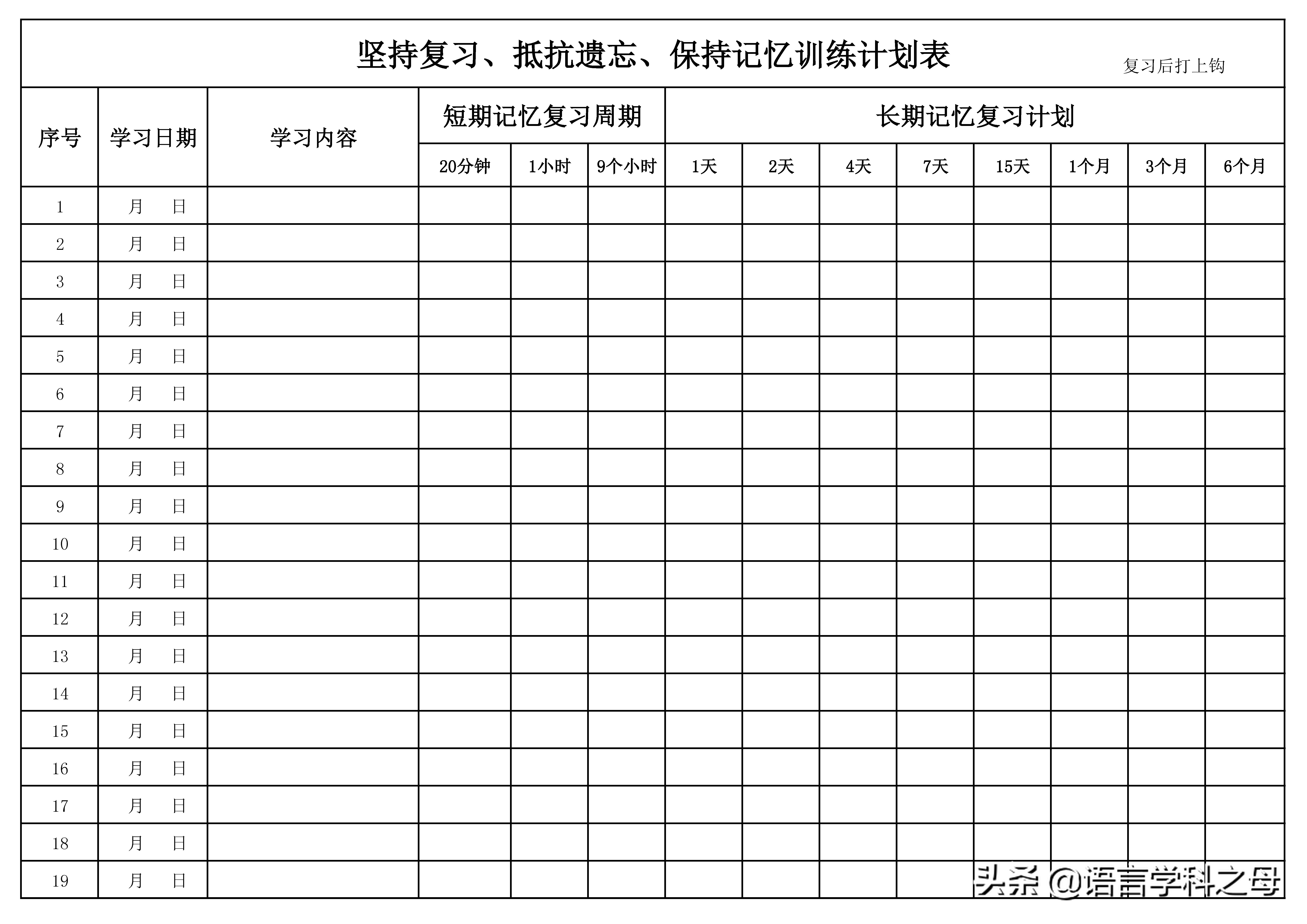 20个英语单词速记技巧,如何快速记忆英语单词最有效
