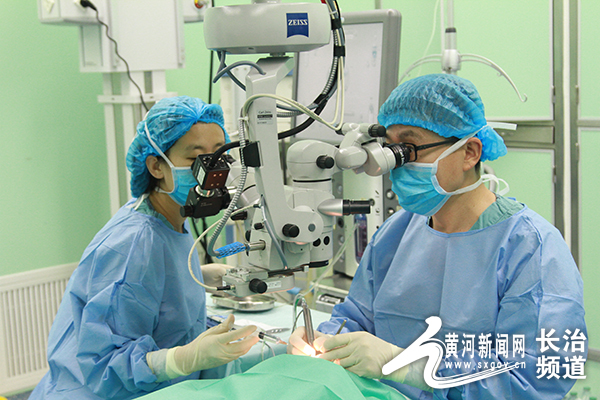 106名白内障患者重见光明,长治健康快车白内障免费治疗
