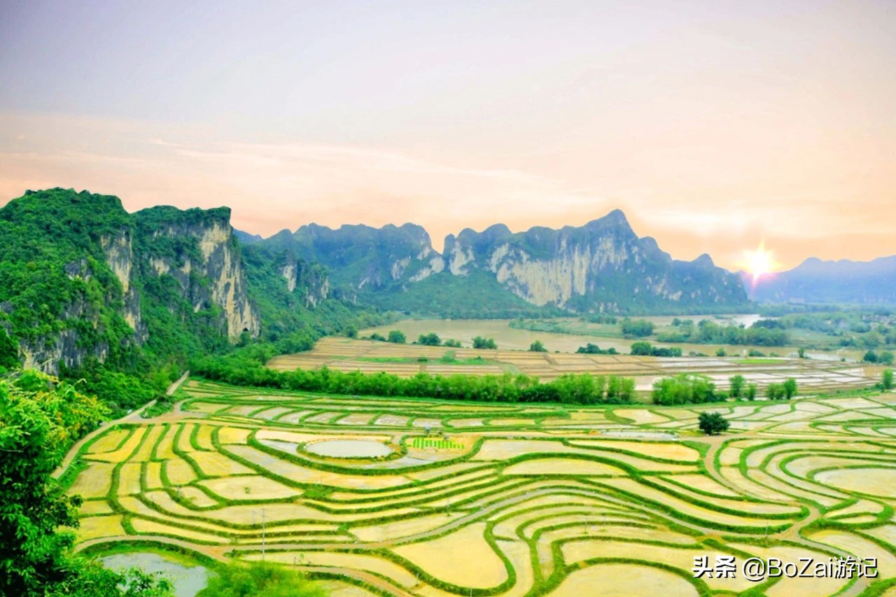 广西乡下田园最美风景图片,广西十大最美风景区