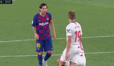 梅西发火暴铲拉莫斯,梅西发火原视频