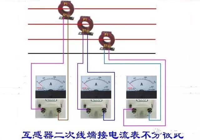 费控电表外置断路器接线图,脱扣断路器接线图带三相电表