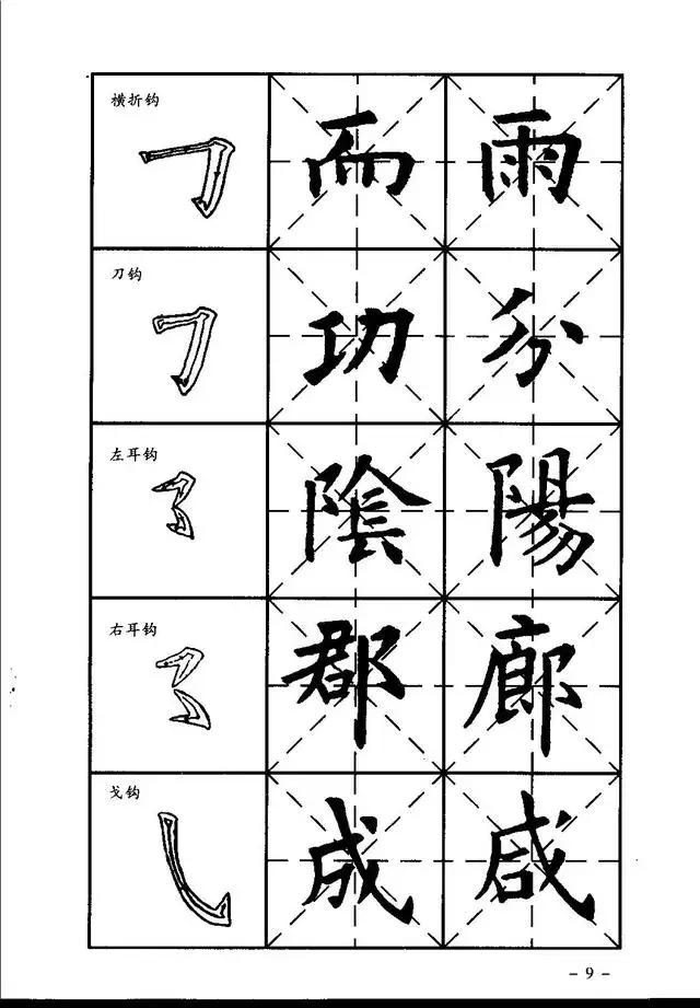 柳体楷书字帖入门,楷书初学入门字帖图片