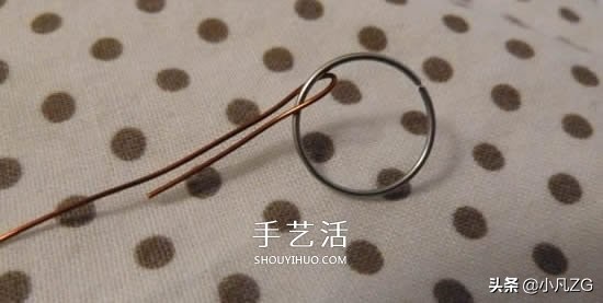 铜线手工制作手链,铜丝手链diy