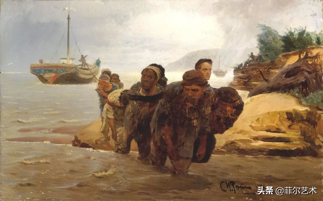 画家列宾作品欣赏,俄罗斯现实主义画家列宾及其作品