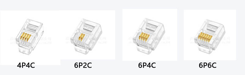 2芯水晶头和4芯水晶头能不能混用,网线水晶头可以通用吗