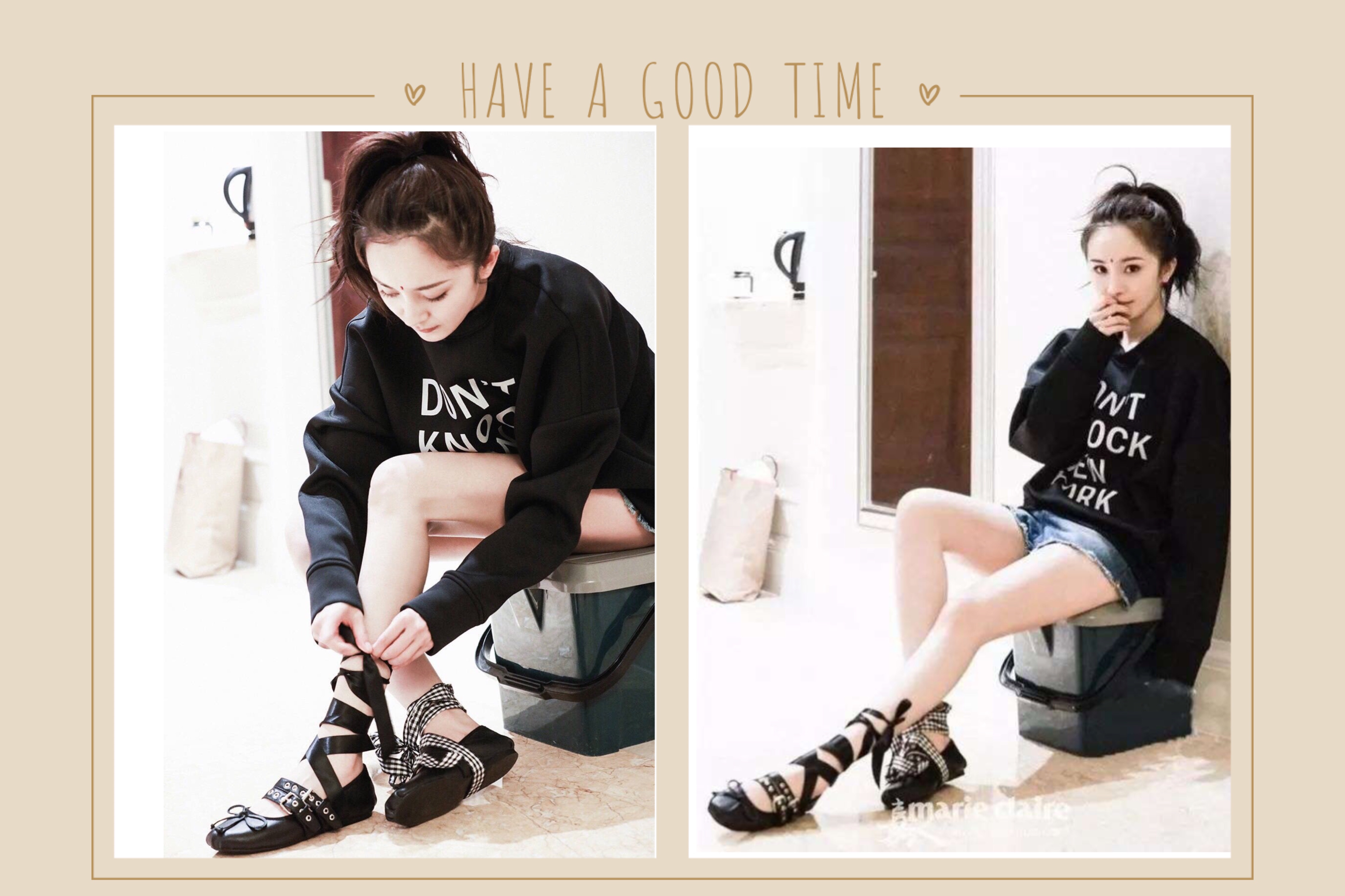 芭蕾平底鞋miumiu,芭蕾鞋单鞋怎么搭配大码