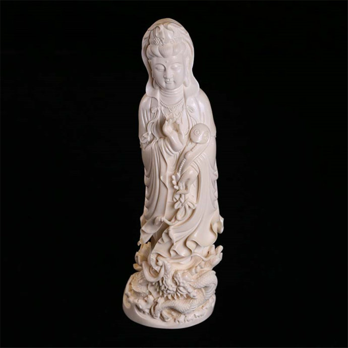 耗时3年才完成的猛犸牙雕作品,猛犸牙雕彩刻