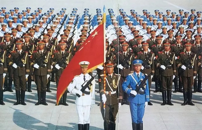 中国军人仪仗队长筒靴,中国仪仗队军服图片大全