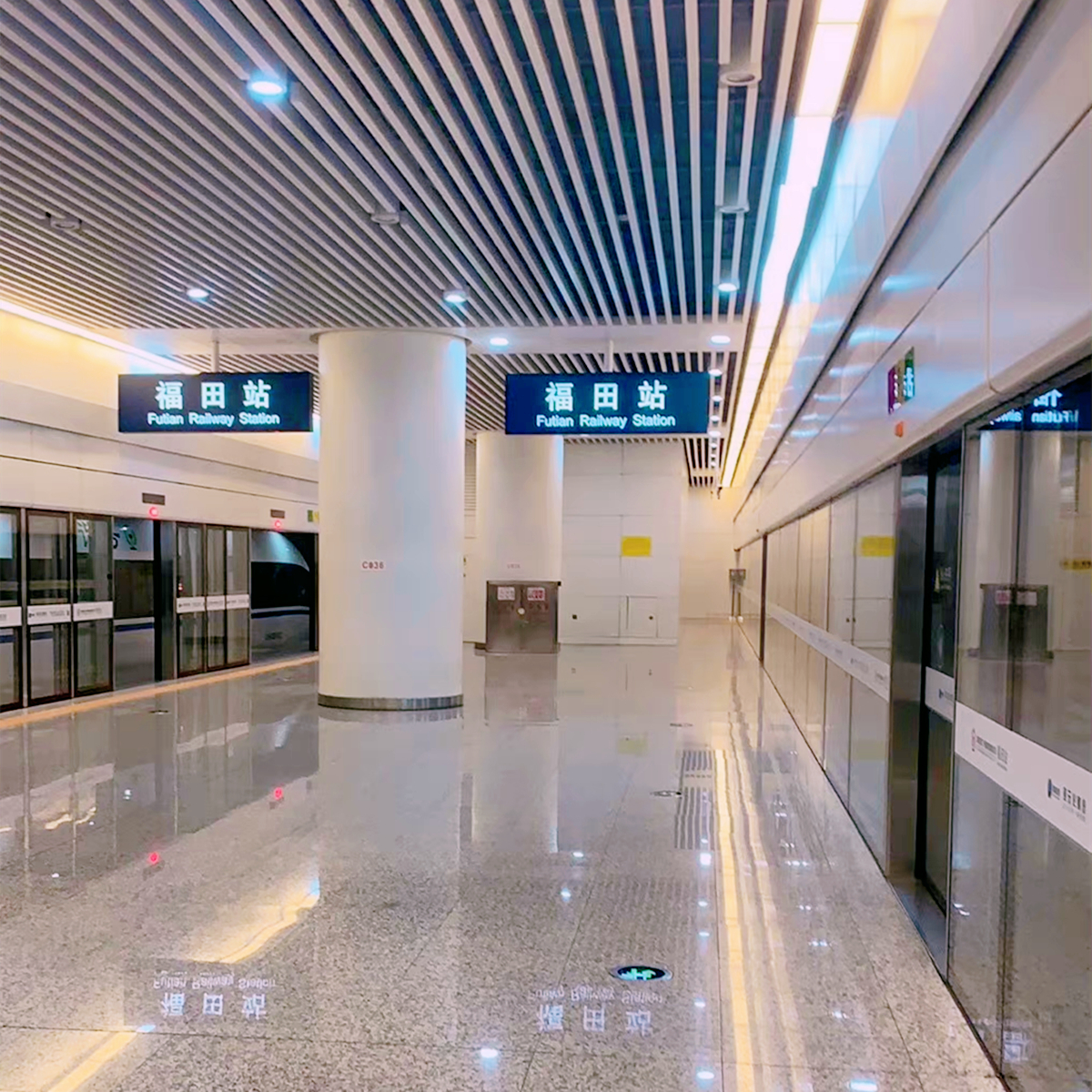 福田站地下火车站,福田地下火车站