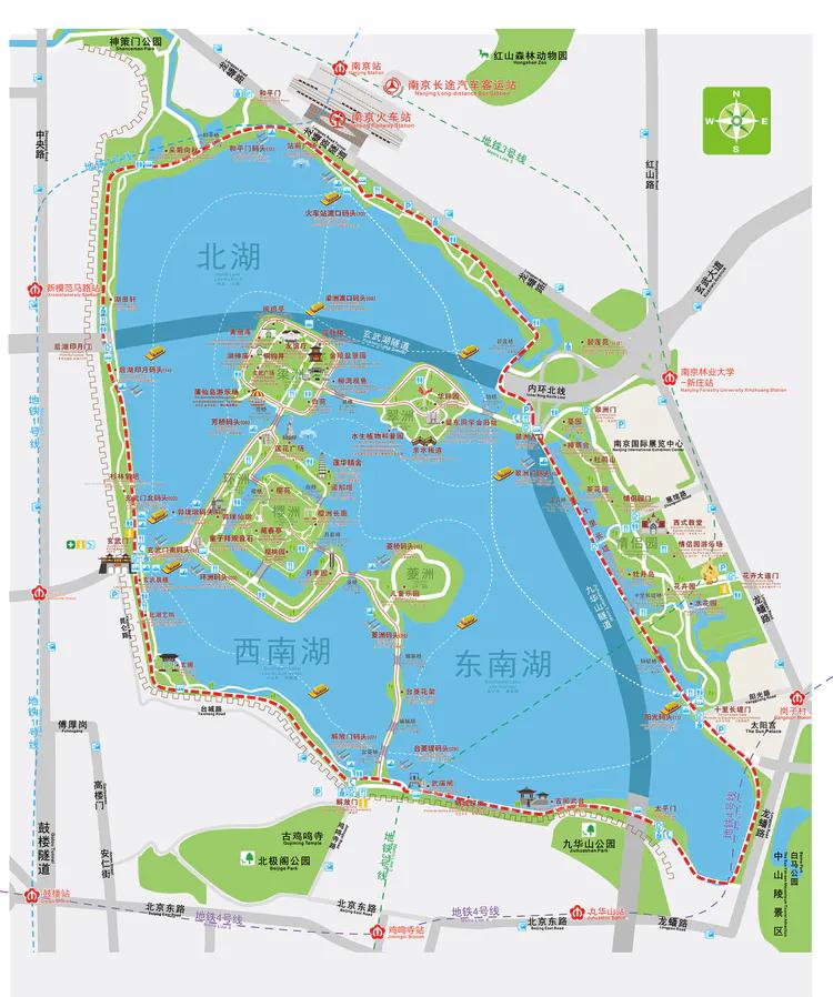 曾作为禁地，与外界隔绝二百六十多年的“玄武湖”，今日锣鼓喧天