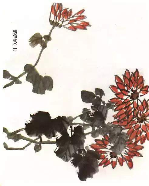 菊花国画入门简单教程,国画菊花画法技法教程