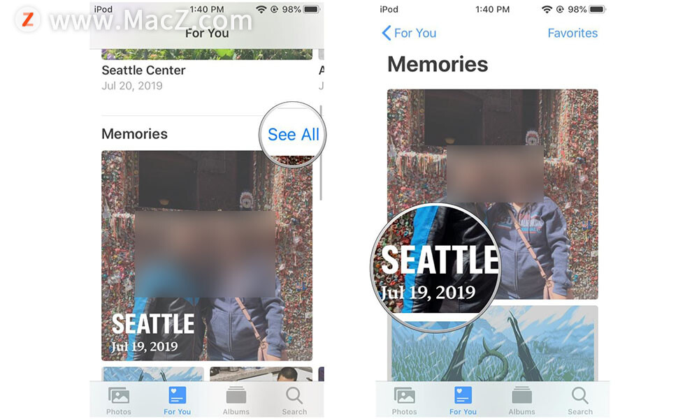 iphone回忆和精选照片怎么换,如何在ipad上查看iphone的照片