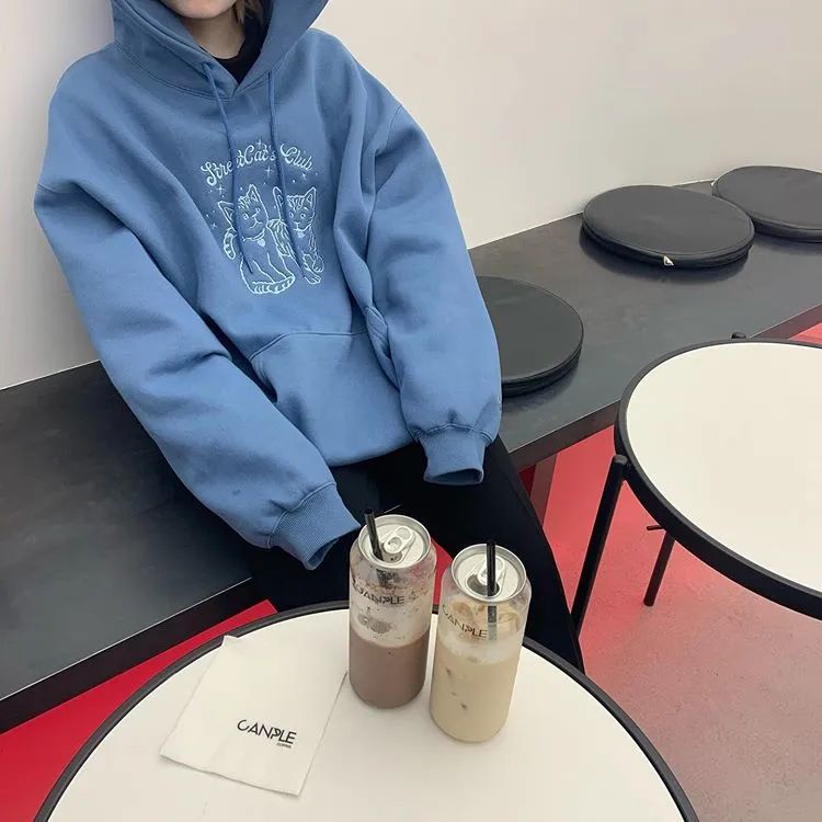 超好看的韩国原单卫衣,卫衣最新韩国款